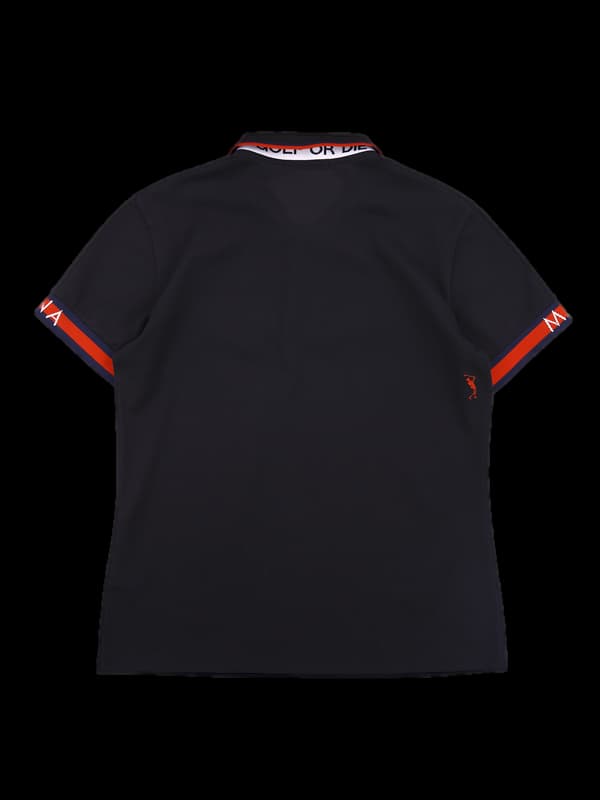 [남성] 로고 카라 반팔