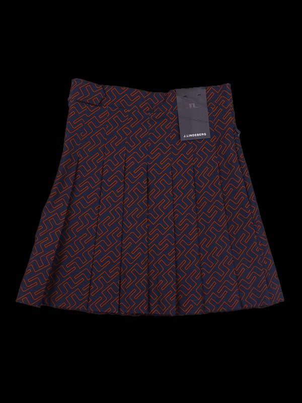 [새상품]로고 플리츠 스커트