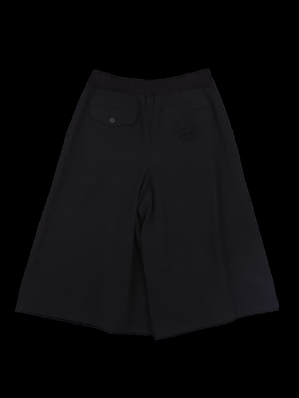 로고밴드 주름 반바지