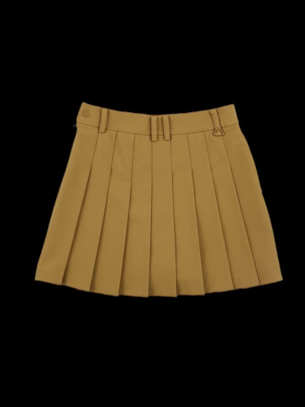 사이드로고 플리츠스커트