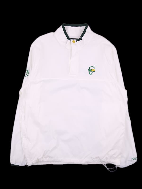 [남성] 로고 스트링 하프집업