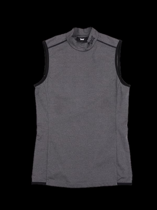 로고 하이넥 민소매