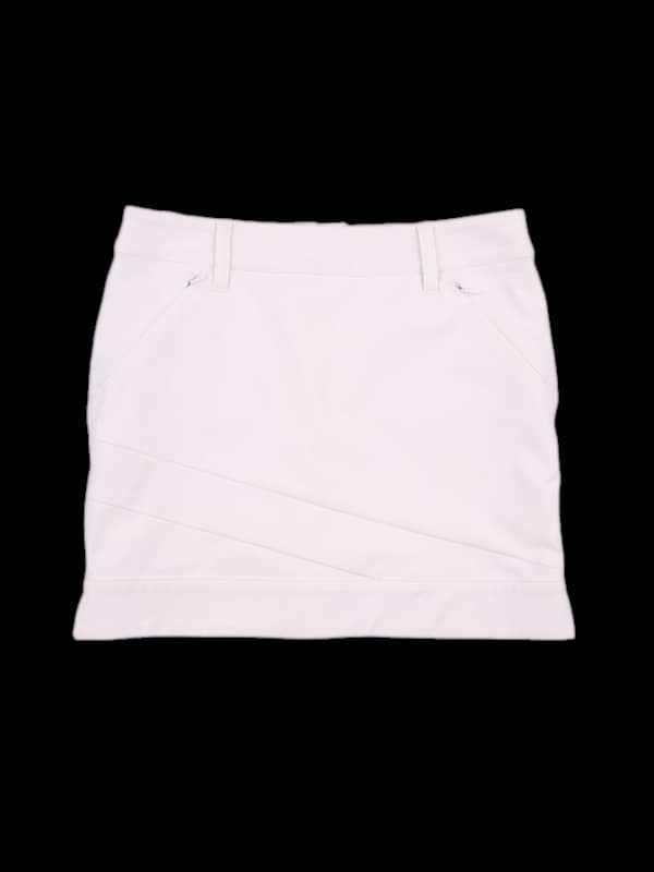 로고 스트레치 스커트