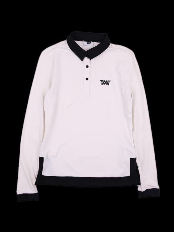 로고배색 카라긴팔