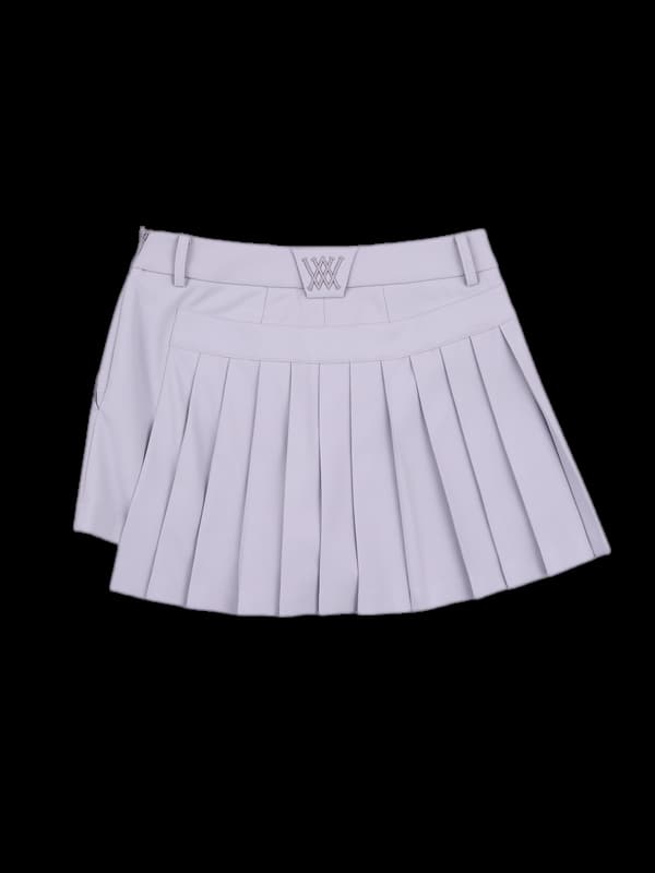 로고 스커트 팬츠