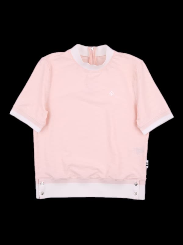 로고 패턴 반팔