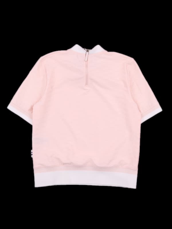 로고 패턴 반팔