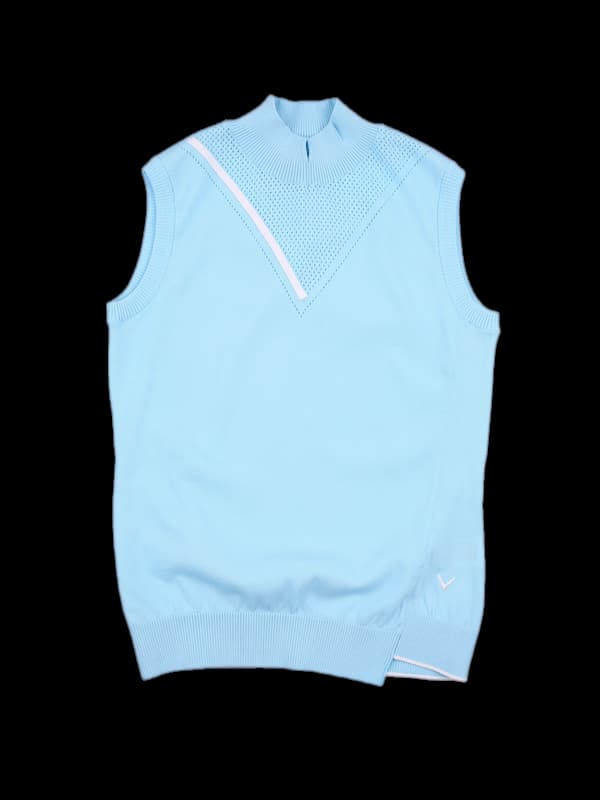 하이넥 니트 베스트