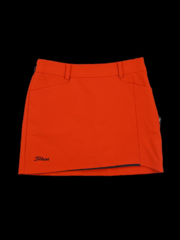 로고배색 언발스커트