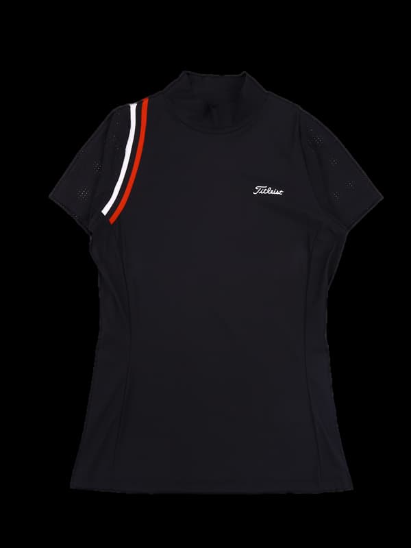 로고 하이넥 반팔