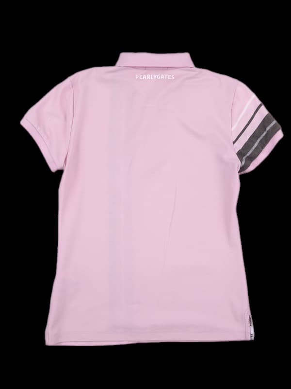 빅로고 배색 카라 반팔