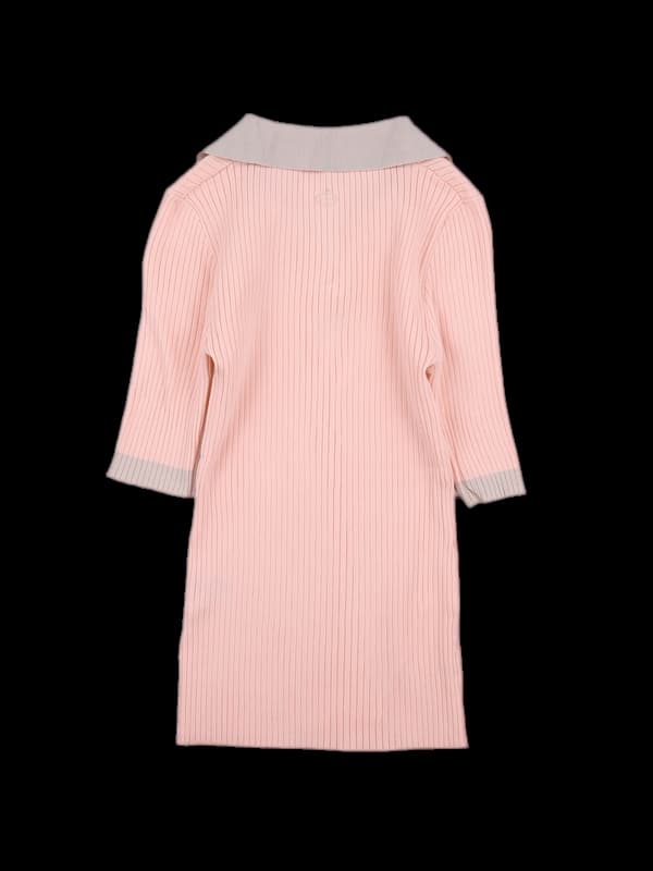 로고 카라 골지반팔