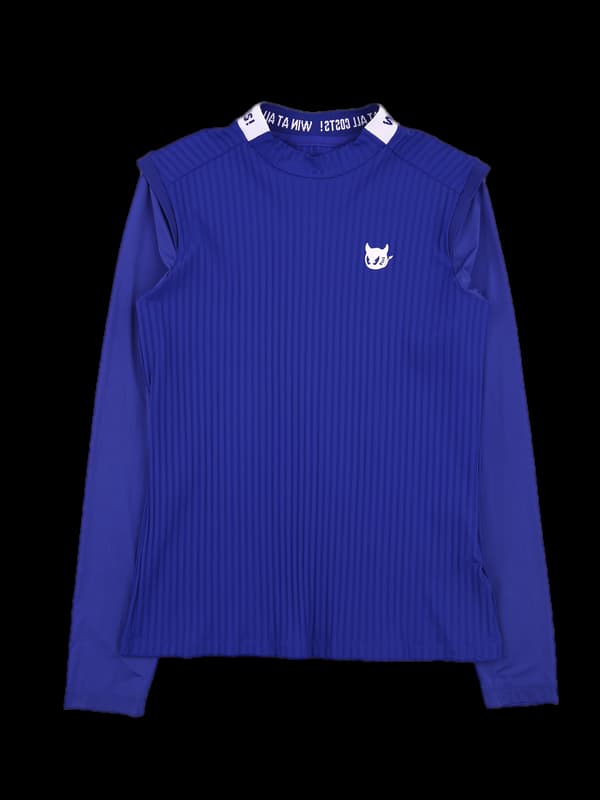 하이넥 긴팔 티셔츠