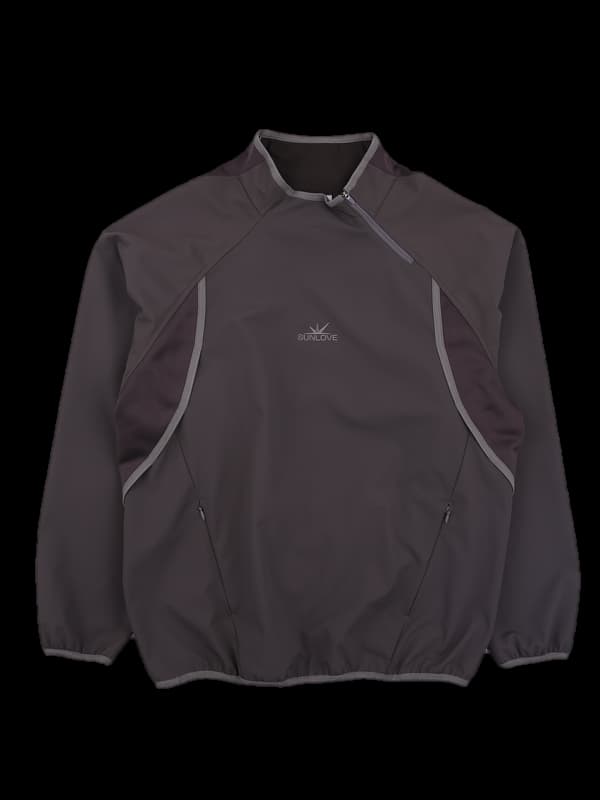 [남성] 로고 하프집업 긴팔