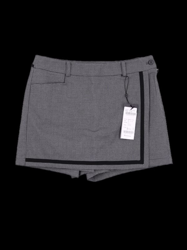 [새상품] 체크 랩 반바지 