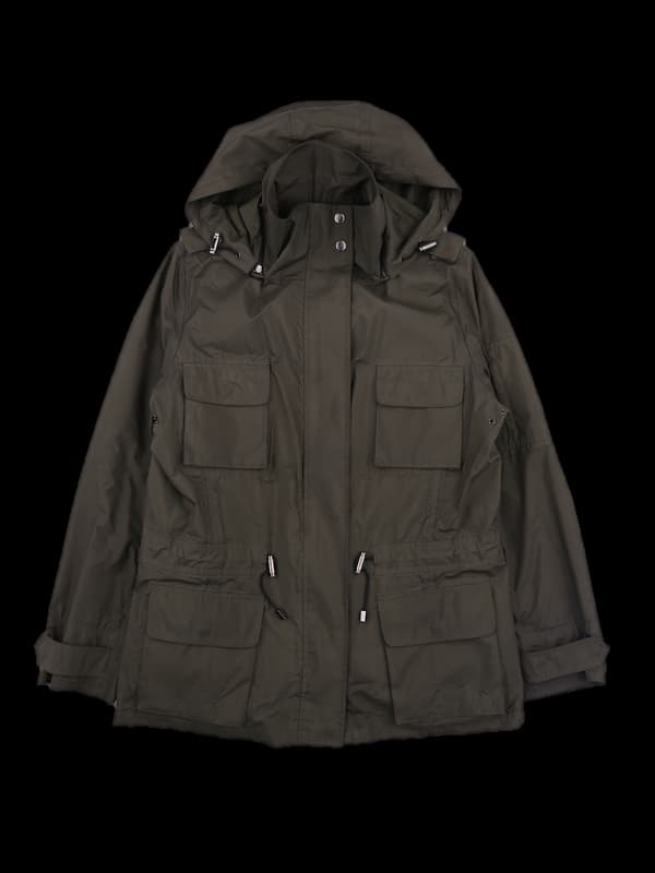 후드 포켓 긴팔자켓