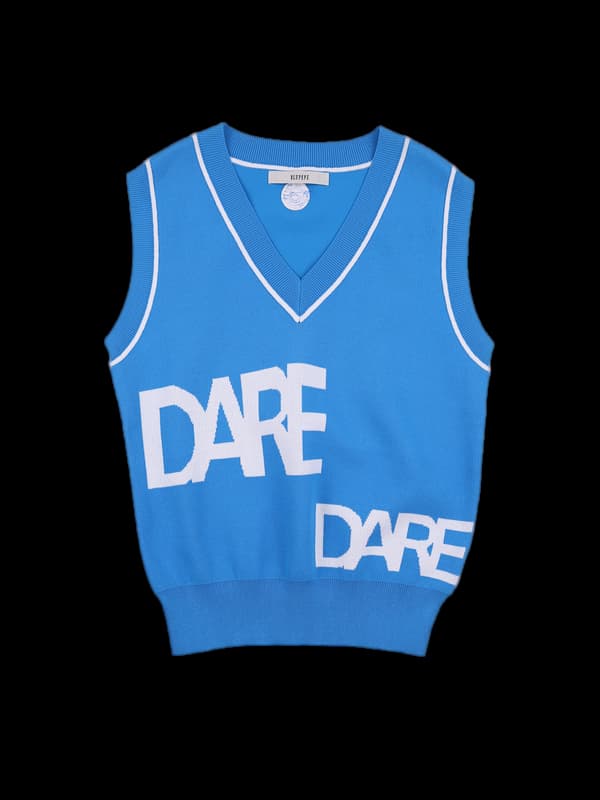 브이넥 니트베스트