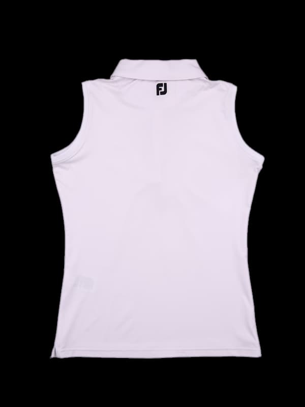 카라 로고 민소매 