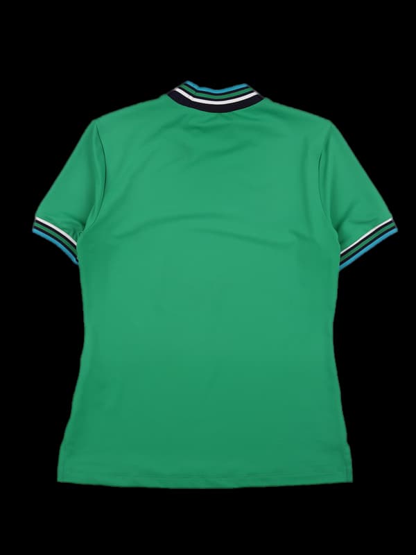 라운드넥 배색 반팔티