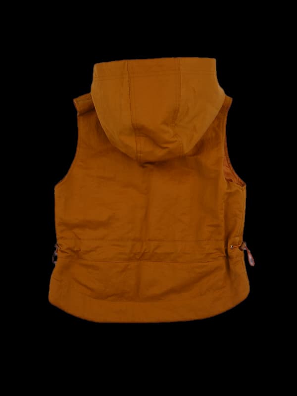 로고 나일론 베스트집업 