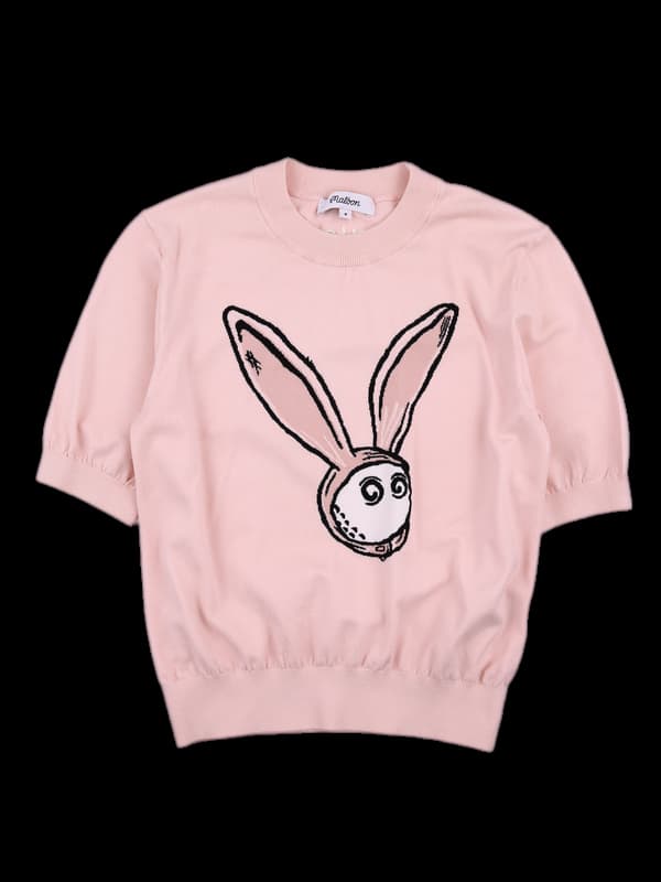 캐릭터 반팔 니트