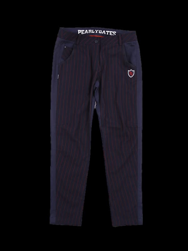 로고 스트라이프 팬츠