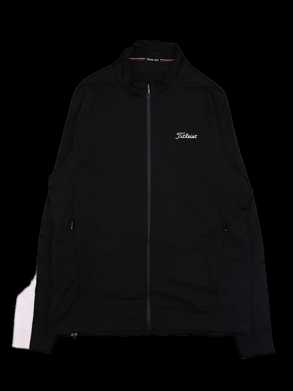 [남성] 로고 투칼라 긴팔집업 