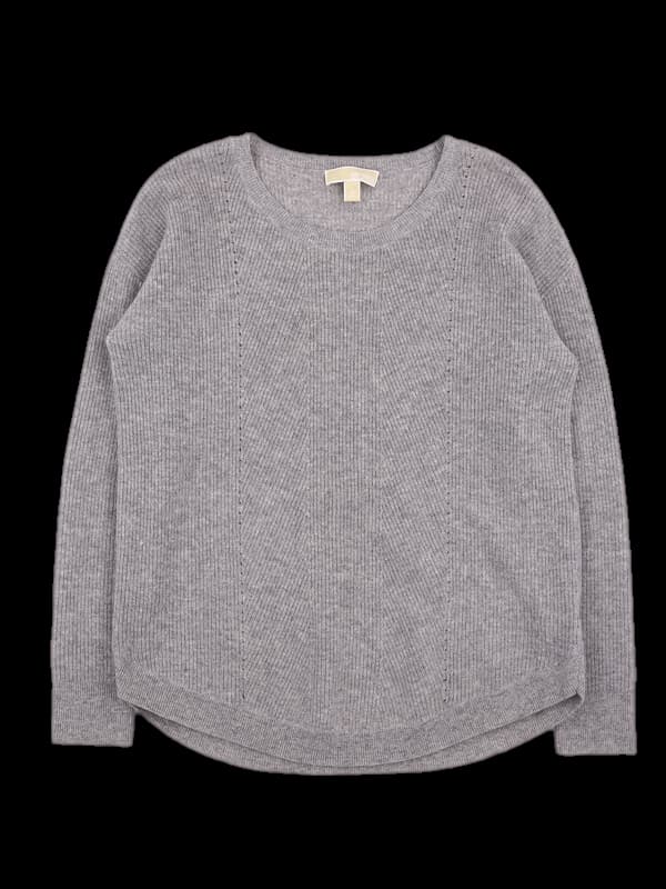 라운드넥 긴팔 니트