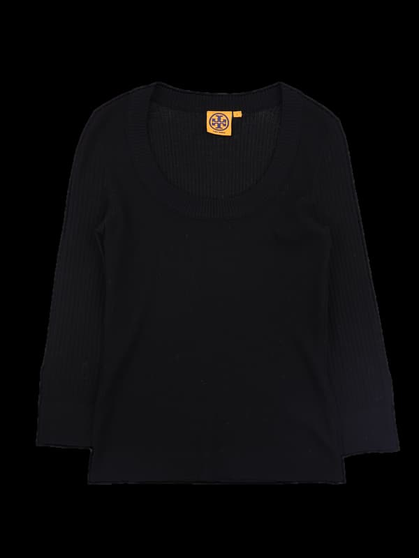 라운드넥 긴팔 니트