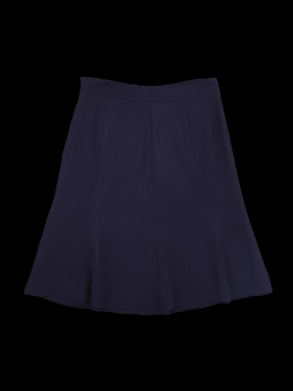 베이직 미디 스커트