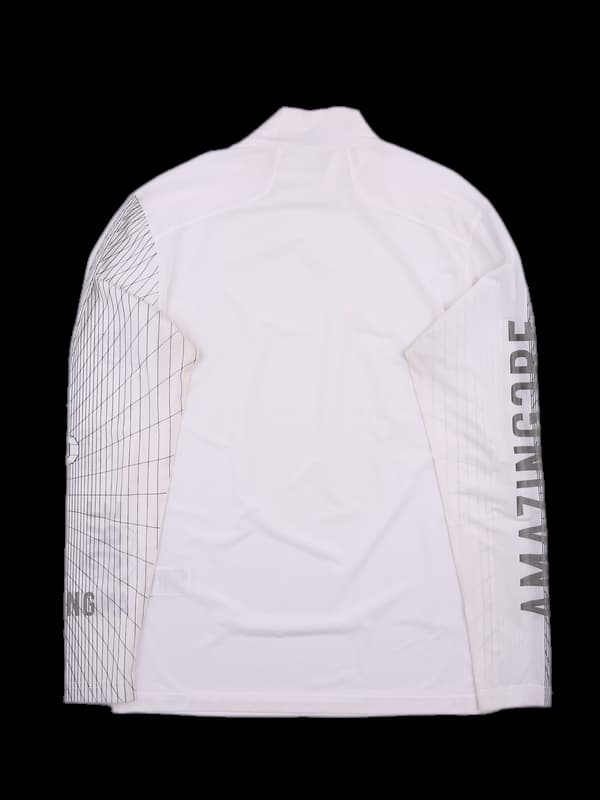 [남성] 로고 하이넥 긴팔