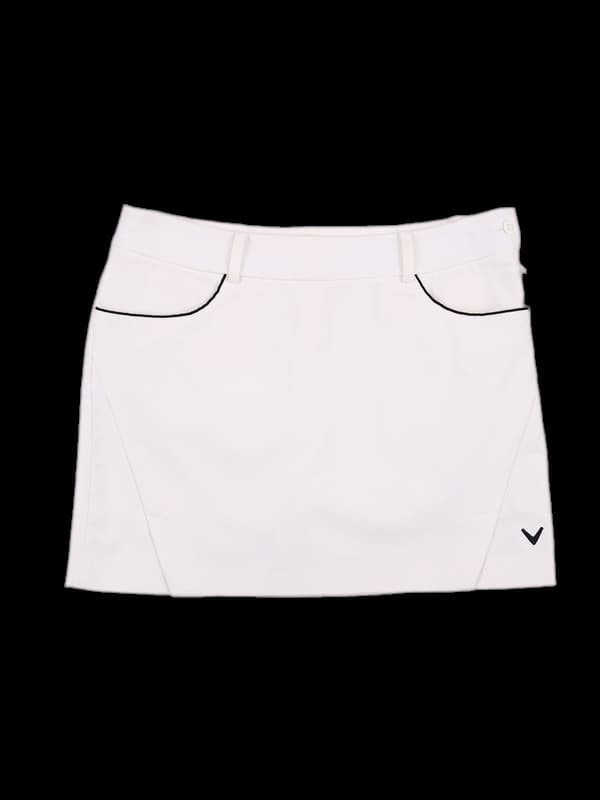 로고 나일론 스커트