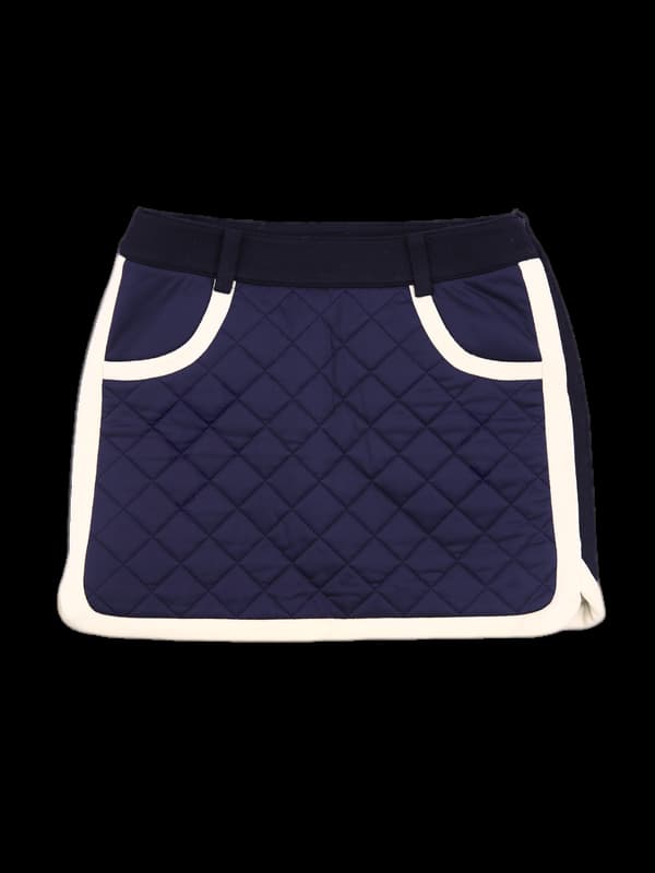 다운 니트 스커트