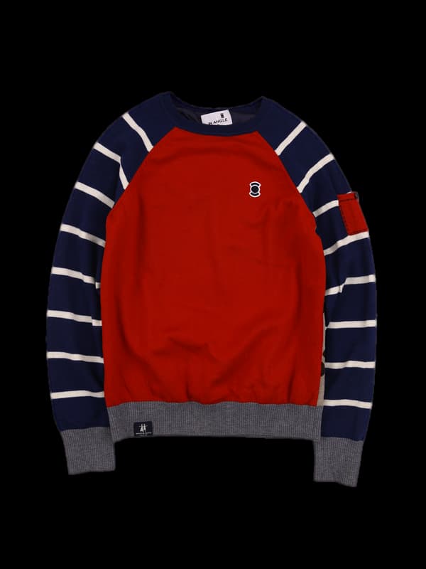 로고 투칼라 방풍 니트