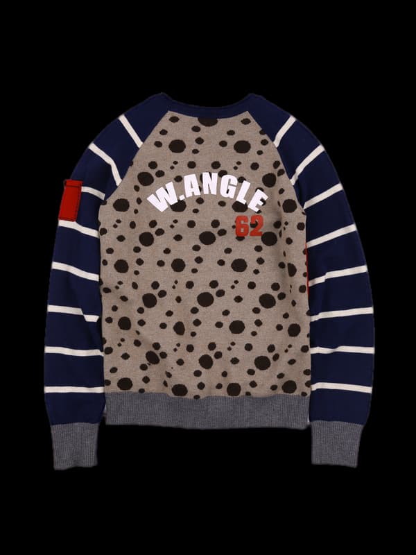 로고 투칼라 방풍 니트