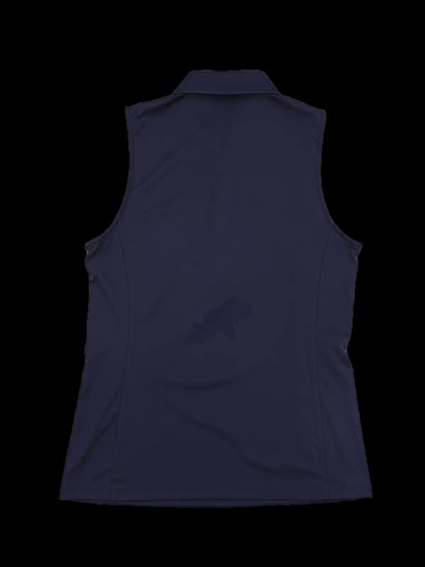 로고 카라 민소매 