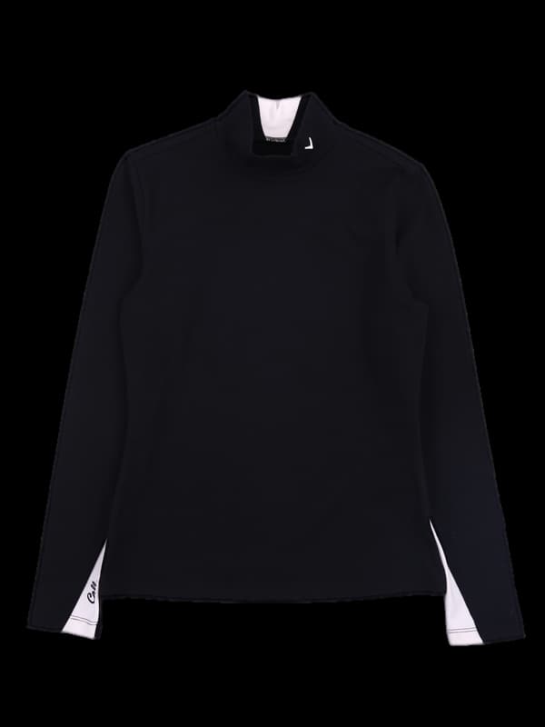 로고 하이넥 긴팔