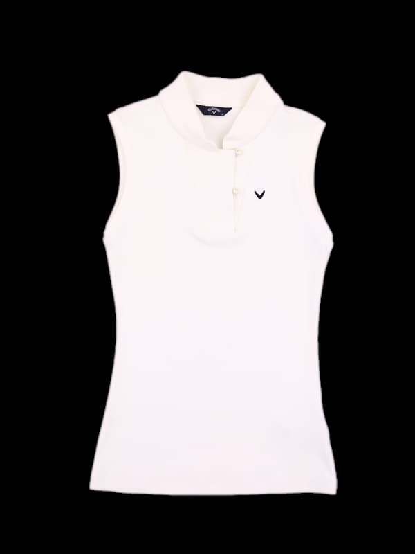 로고 골지 민소매