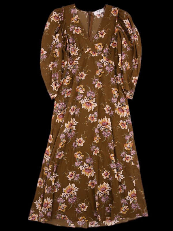 코튼 플라워 원피스