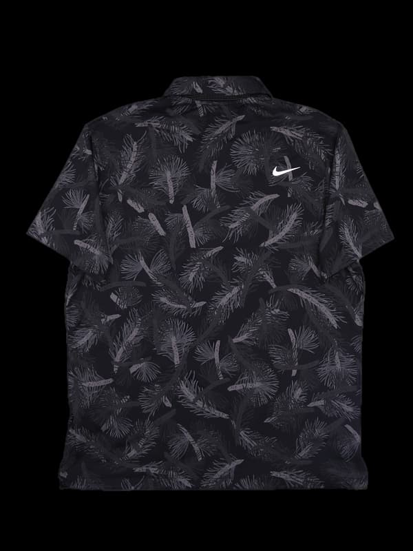 [남성] 로고 패턴 카라 반팔