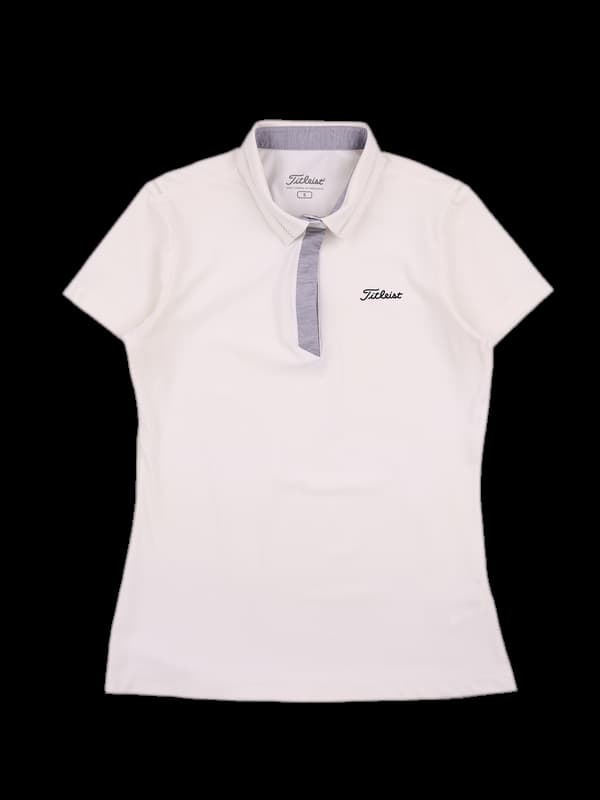 로고 나일론 슬림 반팔