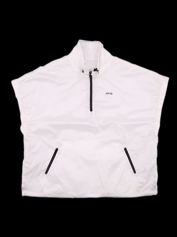 [남성] 로고 하프집업 반팔