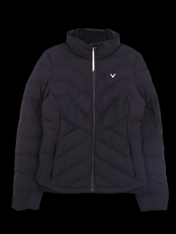 로고 다운 점퍼