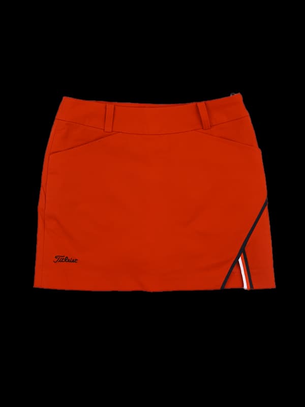 로고 트임 스커트