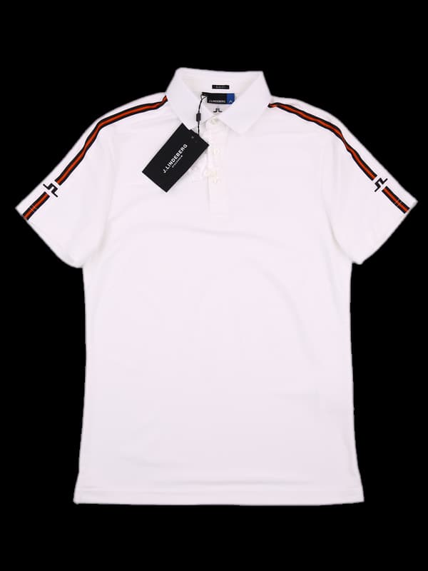 [남성][새상품] 사이드 로고 카라 반팔