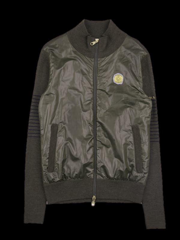 로고니트 긴팔집업 