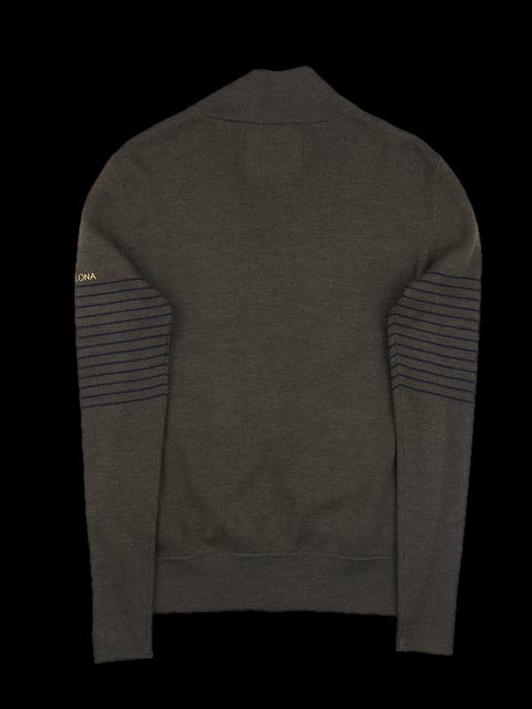 로고니트 긴팔집업 