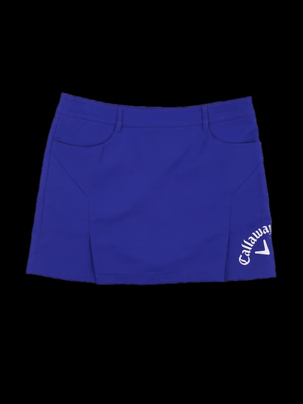 로고 트임 스커트 