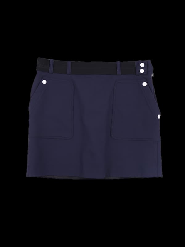 로고 밴딩 스커트