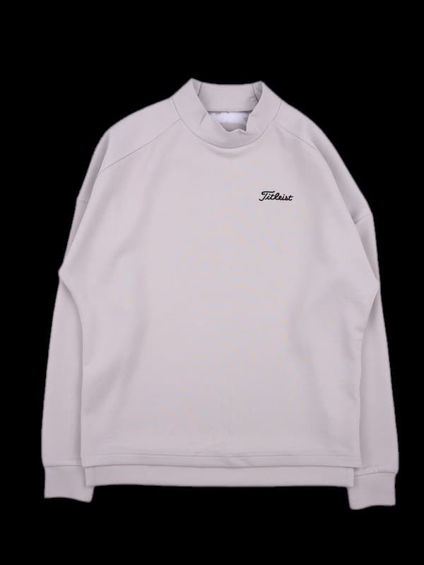 [남성] 로고 하이넥 긴팔